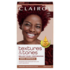 Clairol Textures & Tones Hair Dye Ammonia-Free Permanent Hair Color - Beauty Bar & Supply