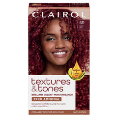 Clairol Textures & Tones Hair Dye Ammonia-Free Permanent Hair Color - Beauty Bar & Supply