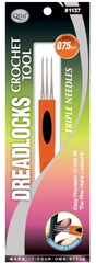 Qfitt Dreadlocks Crochet Tool Triple Needles #1137