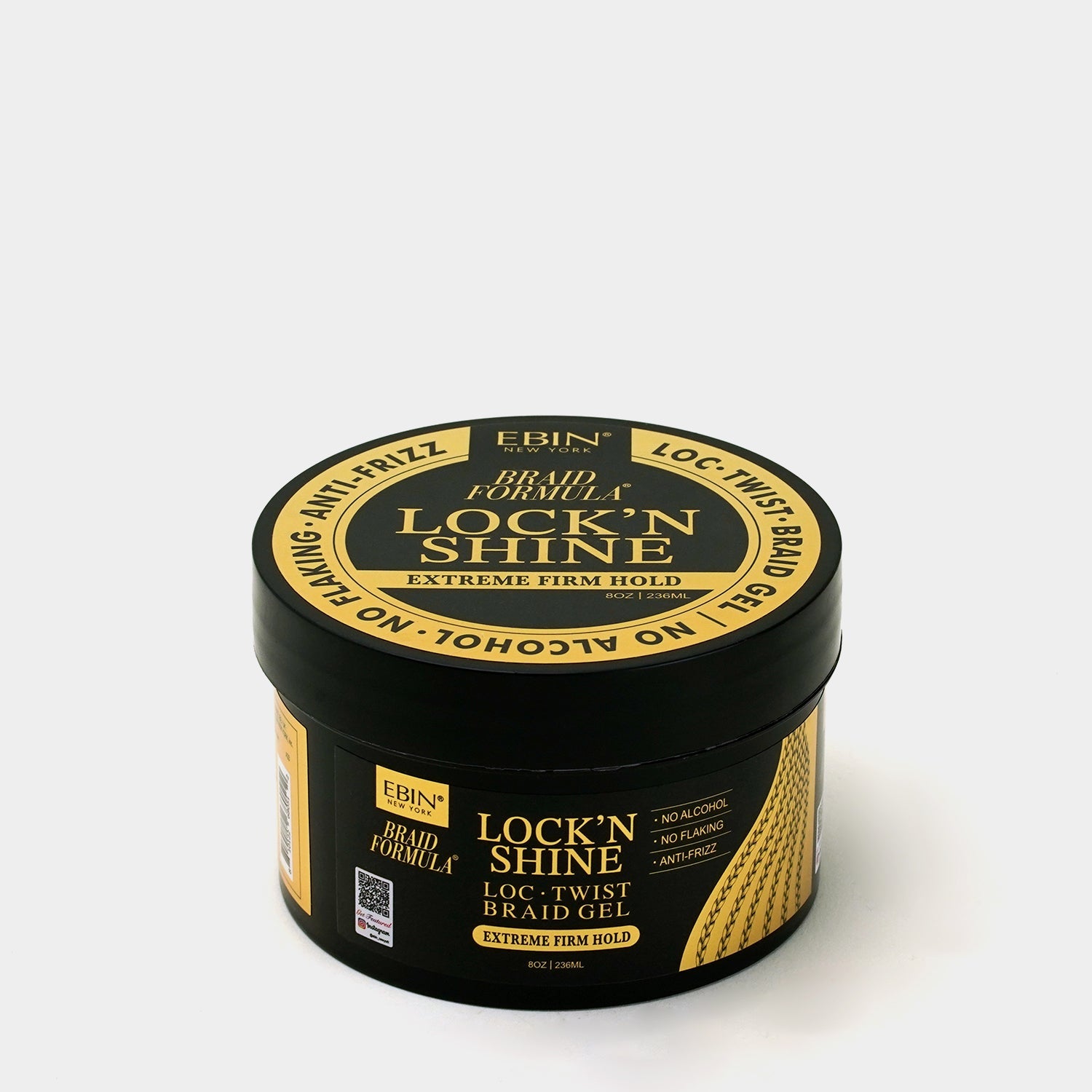 Ebin New York Braid Formula Lock'N Shine - Beauty Bar & Supply