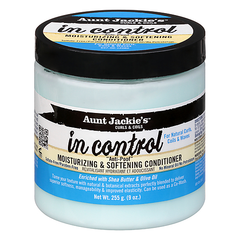 Aunt Jackie's Curls & Coils In Control Anti-Poof Moisturizing & Softening Conditioner - Beauty Bar & Supply