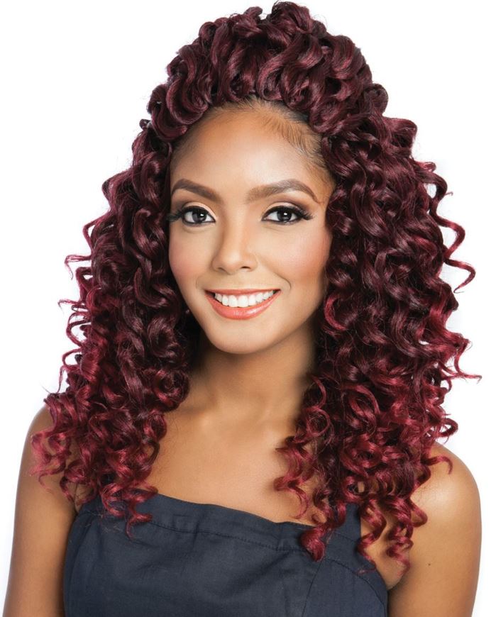 Mane Concept Afri Naptural 2X Caribbean Bundle- FINGER WAVE Braid 10" (CB2X21) - Beauty Bar & Supply