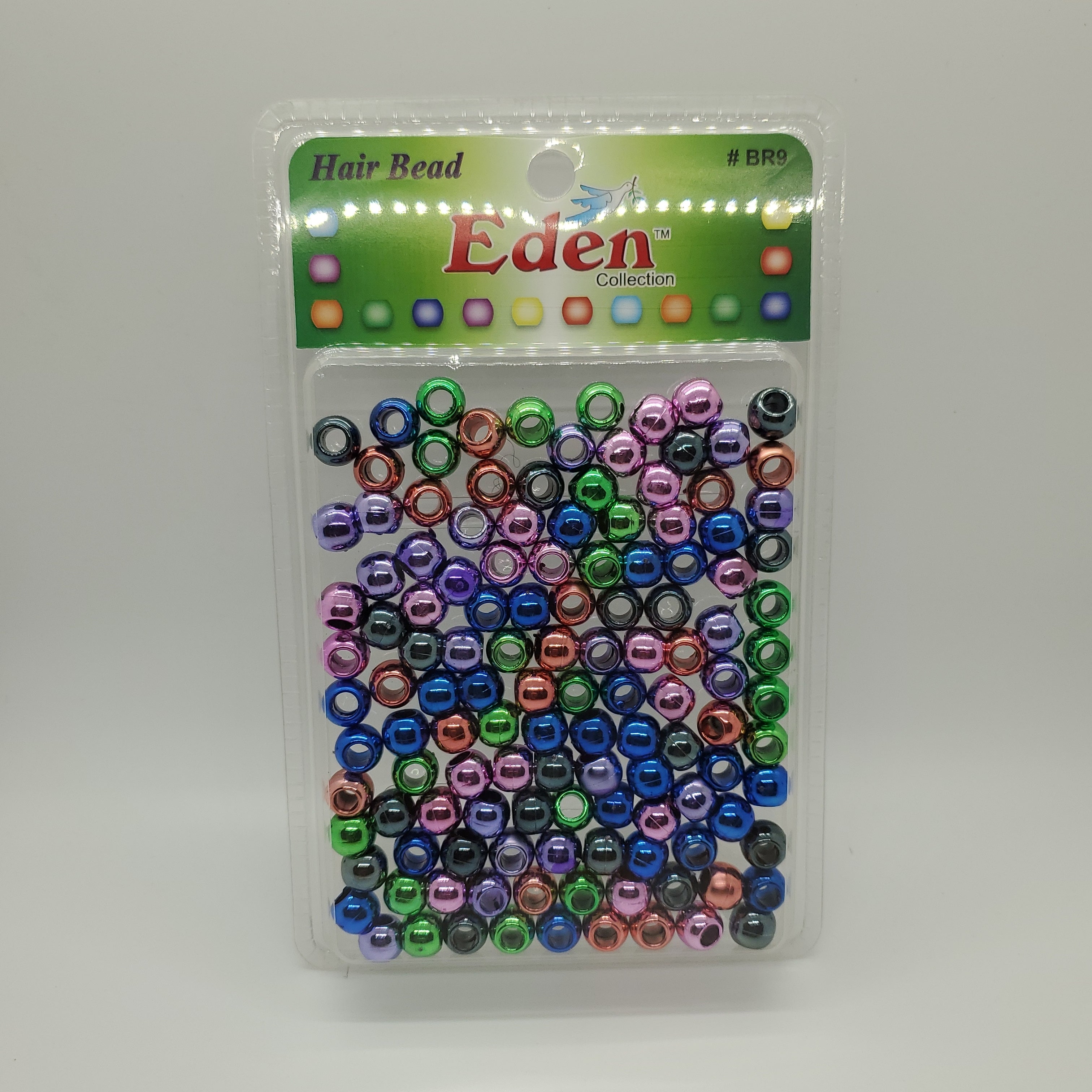 Eden Collection Large Hair Beads #BR9 - Beauty Bar & Supply