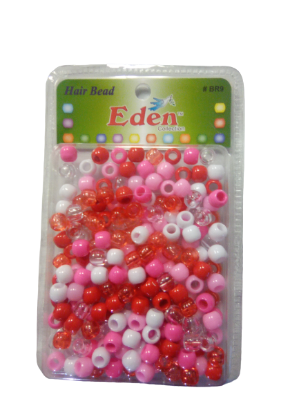 Eden Collection Large Hair Beads #BR9 - Beauty Bar & Supply