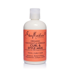 Shea Moisture Coconut Hibiscus Conditioning Curl & Style Milk - Beauty Bar & Supply