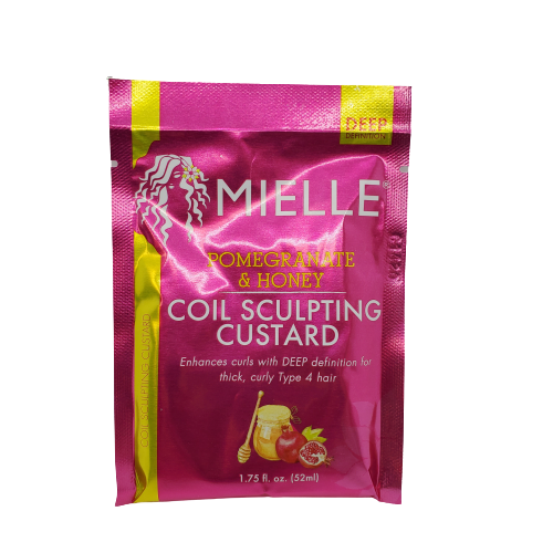 Mielle Organics Pomegranate & Honey Coil Scultping Custard Sample Pack - Beauty Bar & Supply