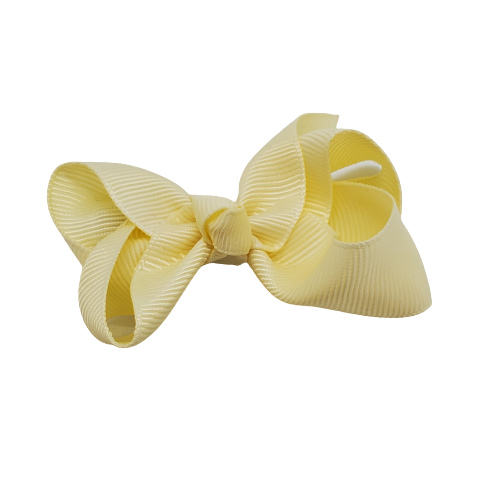 Fabric 3" Hair Bow-Assorted Colors - Beauty Bar & Supply