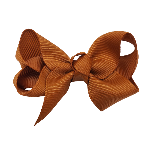 Fabric 3" Hair Bow-Assorted Colors - Beauty Bar & Supply