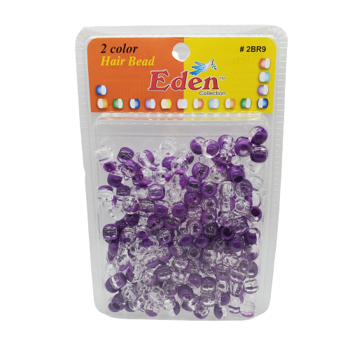 Eden Collection 2 color Hair Beads #2BR9 - Beauty Bar & Supply