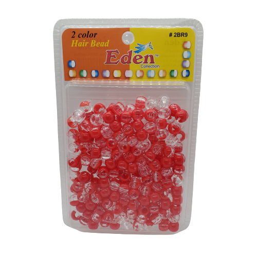 Eden Collection 2 color Hair Beads #2BR9 - Beauty Bar & Supply