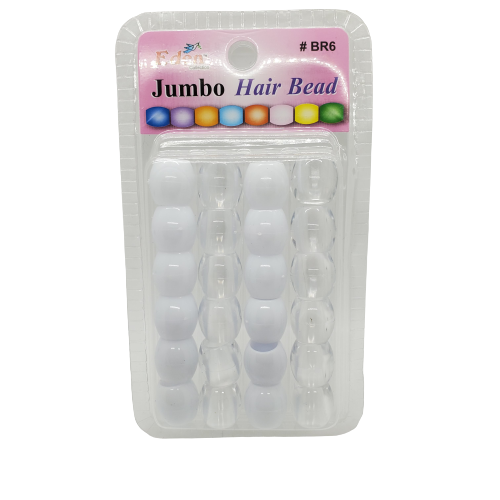 Eden Collection Jumbo Hair Beads-BR6 - Beauty Bar & Supply
