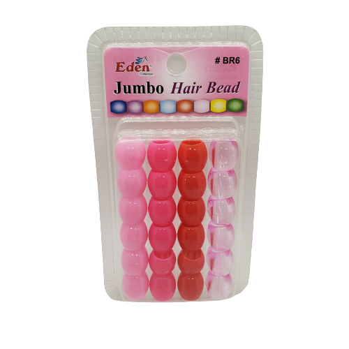Eden Collection Jumbo Hair Beads-BR6 - Beauty Bar & Supply
