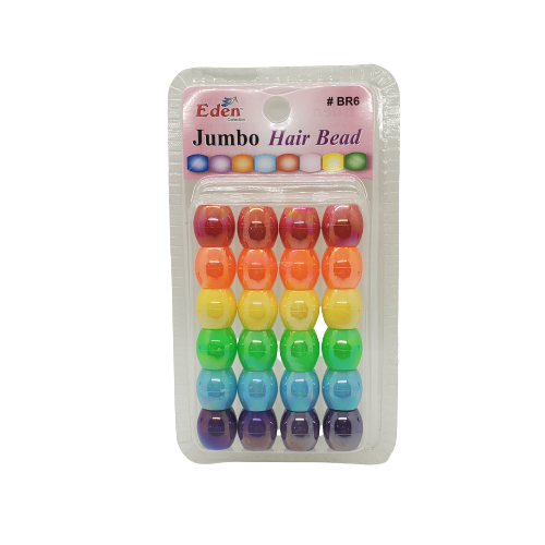 Eden Collection Jumbo Hair Beads-BR6 - Beauty Bar & Supply