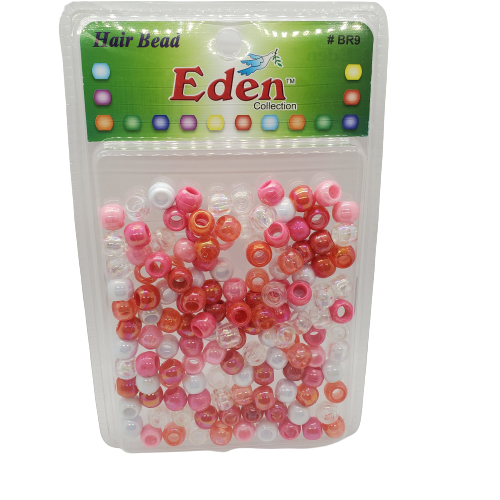 Eden Collection Large Hair Beads #BR9 - Beauty Bar & Supply