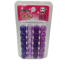 Bello Collections Hair Beads-Purple #38931 - Beauty Bar & Supply