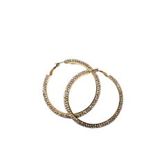 Diva Pincatch Cubic Zirconia Hoop Earrings JFG7844 - Beauty Bar & Supply