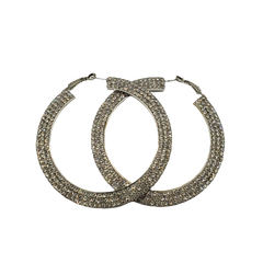 Diva Pincatch Cubic Zirconia Hoop Earrings JFS7832 - Beauty Bar & Supply