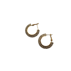 Diva Pincatch Cubic Zirconia Hoop Earrings JFG7840 - Beauty Bar & Supply