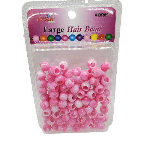 Eden Jumbo Hair Beads #BR89 - Beauty Bar & Supply