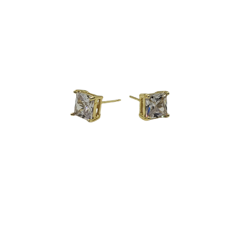 14KT G.F. CZ 7MM GF SQ-6 GF9109 GF27 - Beauty Bar & Supply