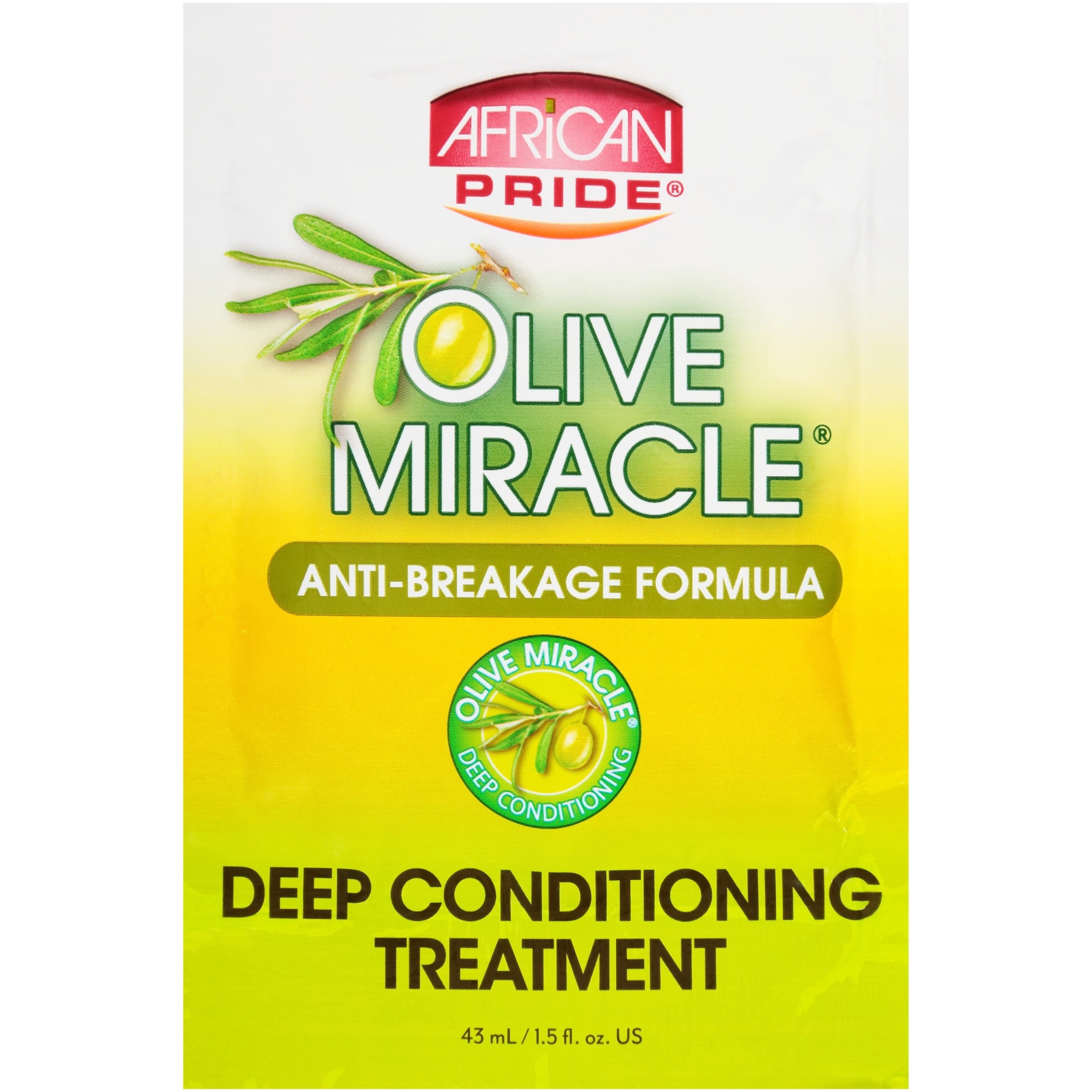 African Pride Olive Miracle Deep Conditioning Treatment - Beauty Bar & Supply
