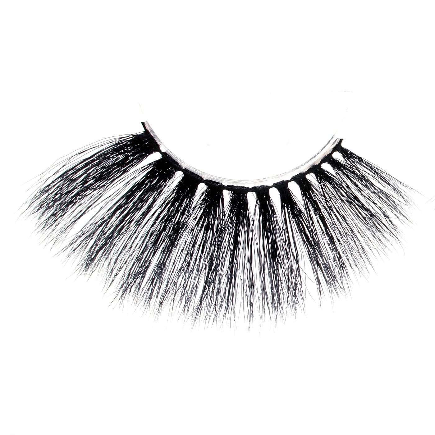 Ebin New York Wonder Cat XL 25MM 3D Faux Mink Eye Lashes-Snow Drop - Beauty Bar & Supply