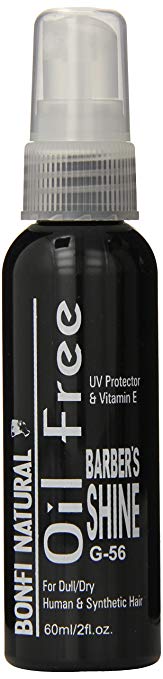 BONFI OIL NATURAL BARBER SHINE 2OZ. - Beauty Bar & Supply