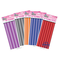 Brittny 10" Long Flexible Rods 12pcs - Beauty Bar & Supply