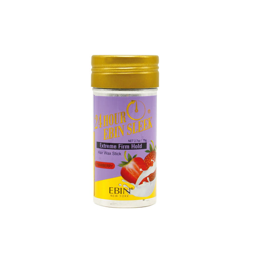 Ebin New York 24Hour Sleek & Go Extreme Firm Hold Wax Stick-Strawberry - Beauty Bar & Supply
