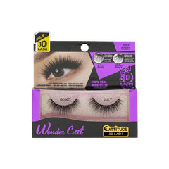 Ebin New York Wonder Cat 3D Faux Mink Eye Lashes-July - Beauty Bar & Supply