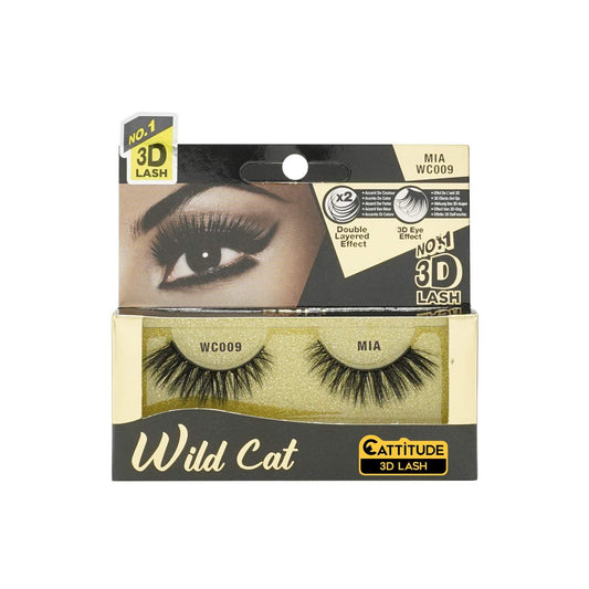 Ebin New York Wild Cat 3D Eye Lashes-Mia - Beauty Bar & Supply
