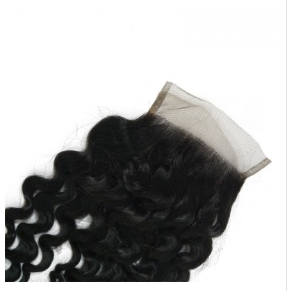 Lx Hair Collection Brazilian Deep Wave Human Hair Grade 8 Deep Wave Lace Closure - Beauty Bar & Supply