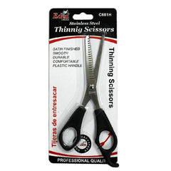 Eden Stainless Steel Thinning Scissors C601H - Beauty Bar & Supply