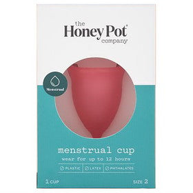 The Honey Pot Company Silicone Menstrual Cup Size 2 - Beauty Bar & Supply