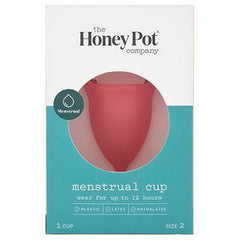 The Honey Pot Company Silicone Menstrual Cup Size 2 - Beauty Bar & Supply