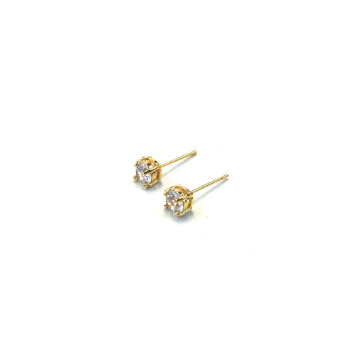 14KT G.F. CZ 5MM GF CZ-5 GF9102 GF15 - Beauty Bar & Supply