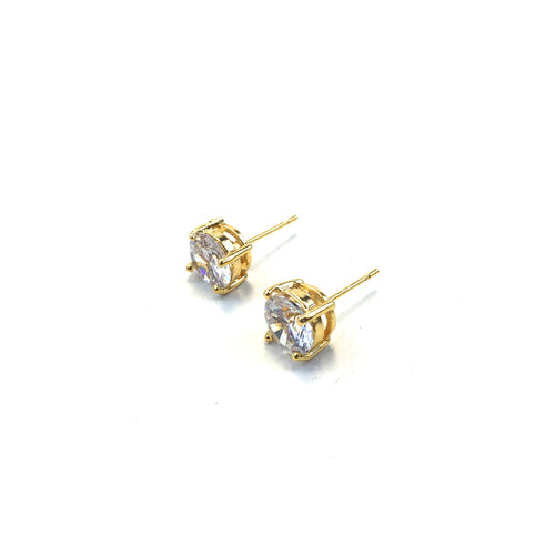 14KT G.F. CZ 8MM GF CZ-8 GF9104 GF18 - Beauty Bar & Supply