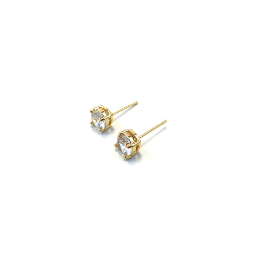 14KT G.F. CZ 6MM GF9123 GF16 - Beauty Bar & Supply