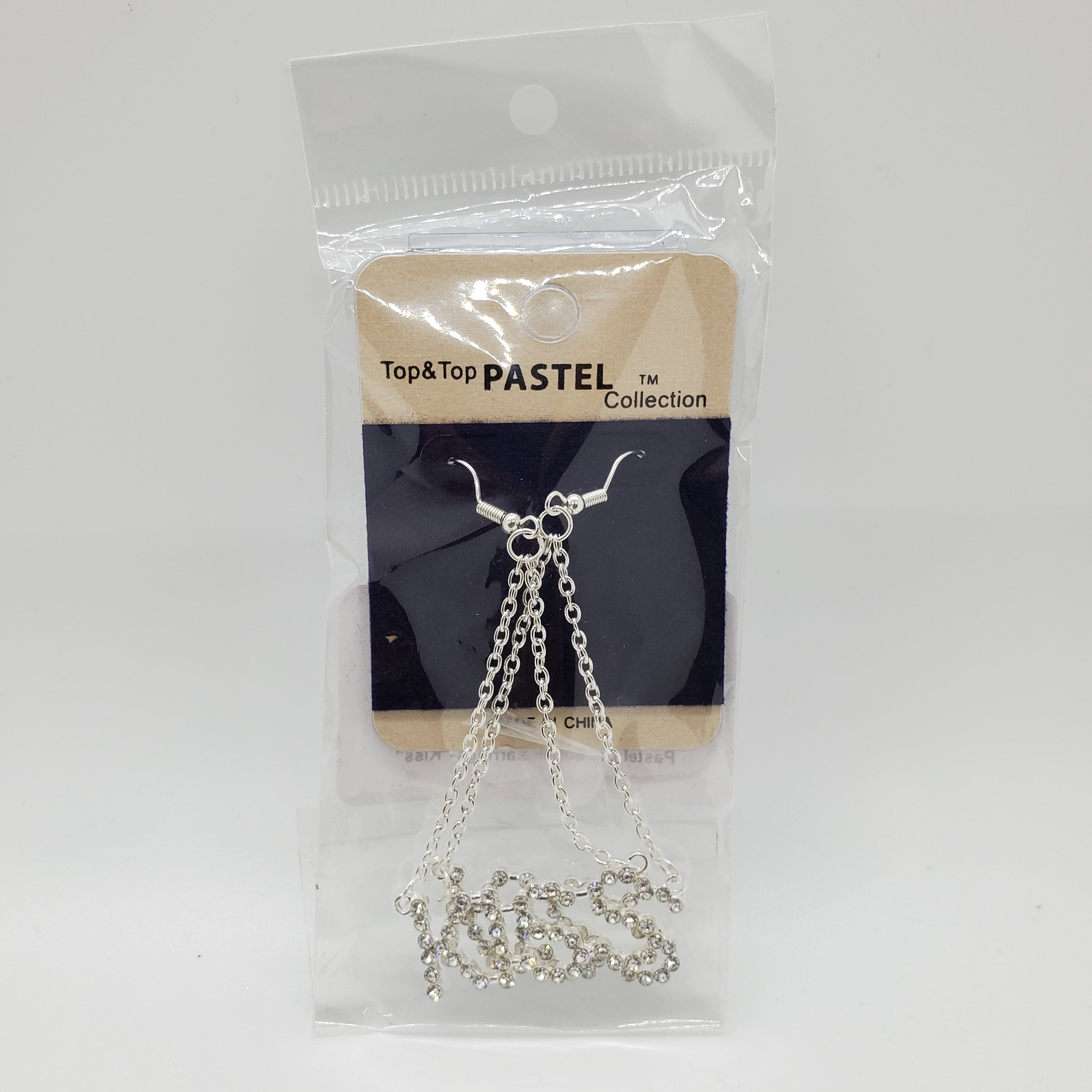 Pastel Collection "Kiss" Dangling Earrings - Beauty Bar & Supply