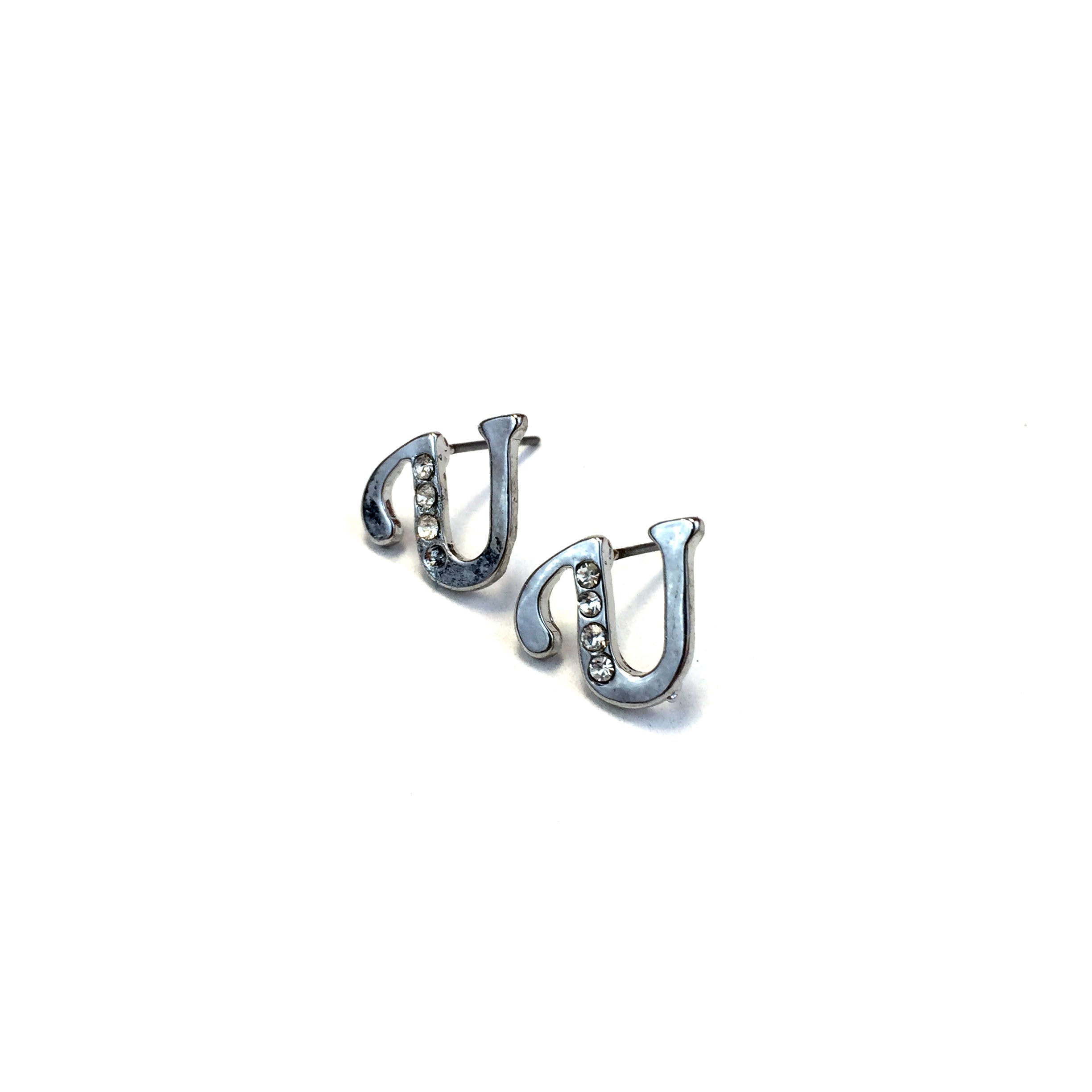 Diva Name Initial Earrings IEUS - Beauty Bar & Supply