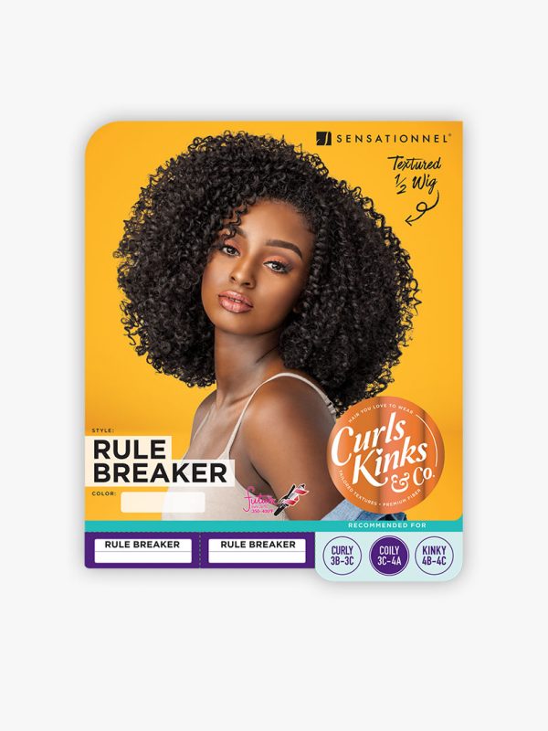 Sensationnel Curls Kinks & Co Synthetic Half Wig-Rule Breaker - Beauty Bar & Supply