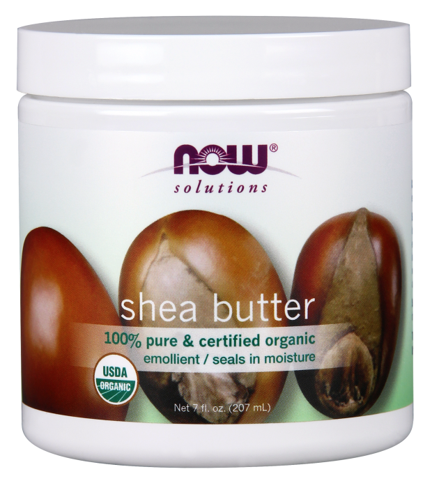 NOW Shea Butter Pure & Certified Organic - Beauty Bar & Supply