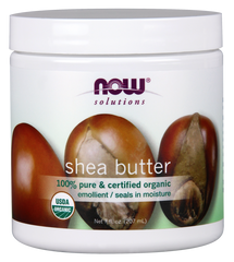NOW Shea Butter Pure & Certified Organic - Beauty Bar & Supply