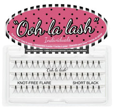 Ooh La Lash Individuals Flare Short Black - Beauty Bar & Supply