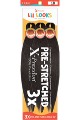 Outre Xpression Lil Looks 3x Pre-stretched braiding hair 32" - Beauty Bar & Supply