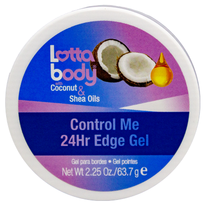 Lottabody with Coconut & Shea Oils Control Me 24Hr Edge Gel - Beauty Bar & Supply