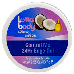 Lottabody with Coconut & Shea Oils Control Me 24Hr Edge Gel - Beauty Bar & Supply