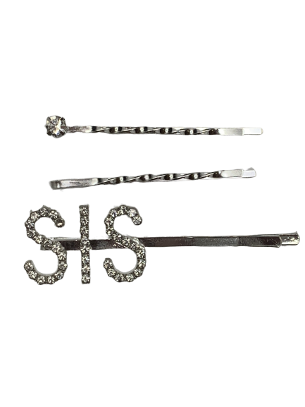Magic Girl Collection Rhinestone Bobby Pin 3PCS-SIS - Beauty Bar & Supply