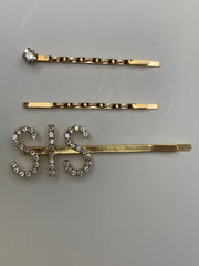 Magic Girl Collection Rhinestone Bobby Pin 3PCS-SIS - Beauty Bar & Supply