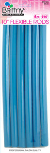 Brittny 10" Long Flexible Rods 6 PCS - Beauty Bar & Supply